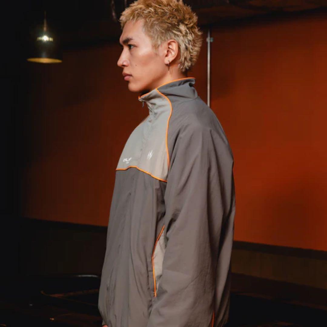 メンズウェア TNRCN NYLON SET UP JACKET KHAKI RUFFLOG
