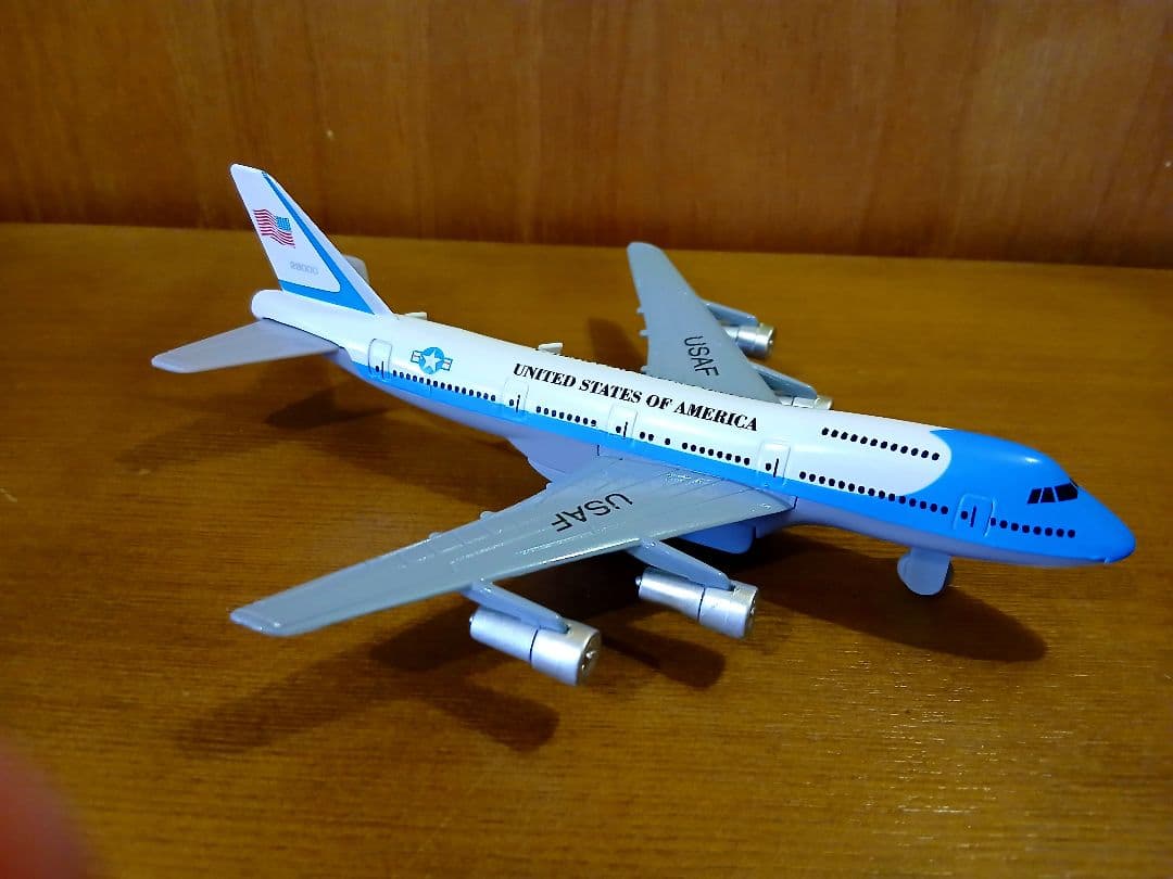エアフォースワン　ANA　全日空　飛行機　模型　2機セット　プルバック　大統領