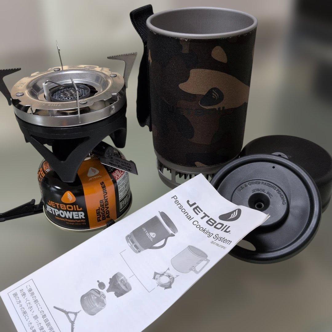 Jetboil 　シングルバーナー　モンベル