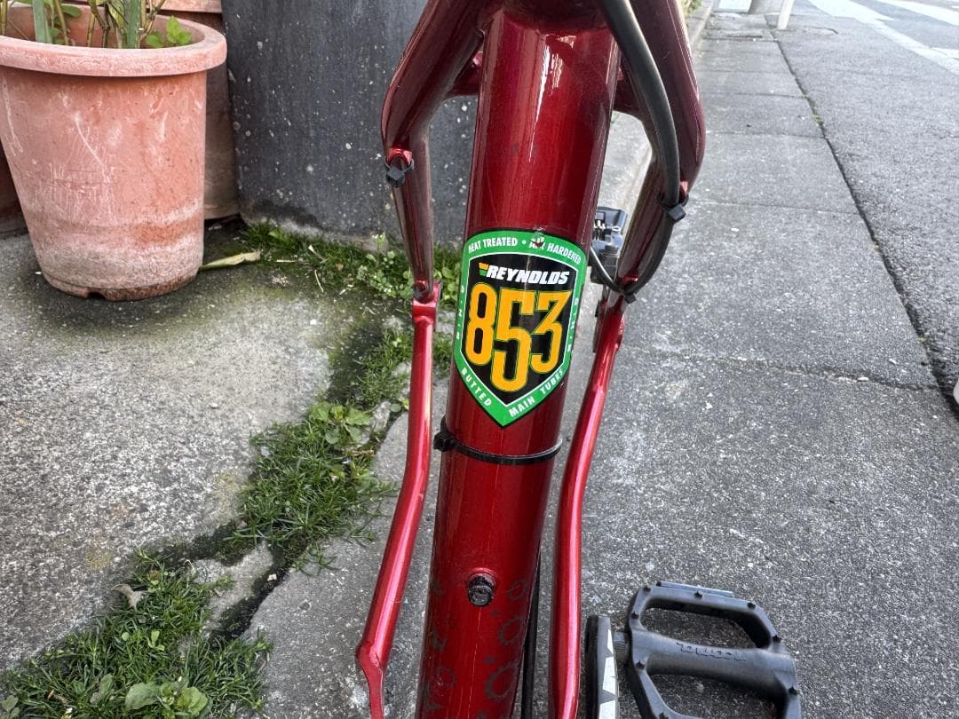 Stanton マウンテンバイクフレーム Reynolds 853 レッド