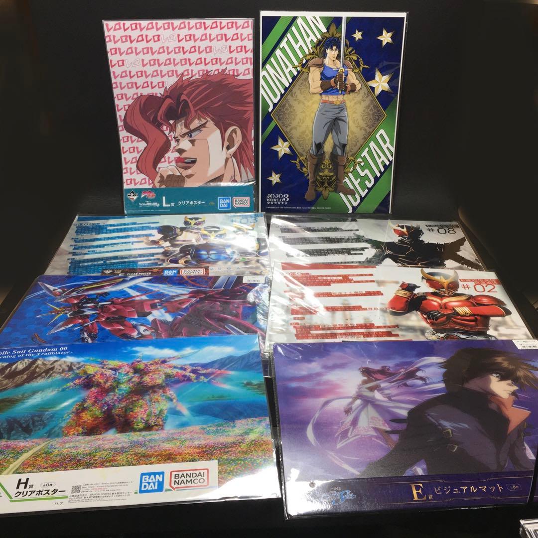 アニメビジュアルボード、ビジュアルシート等　大量まとめ売り 約275枚