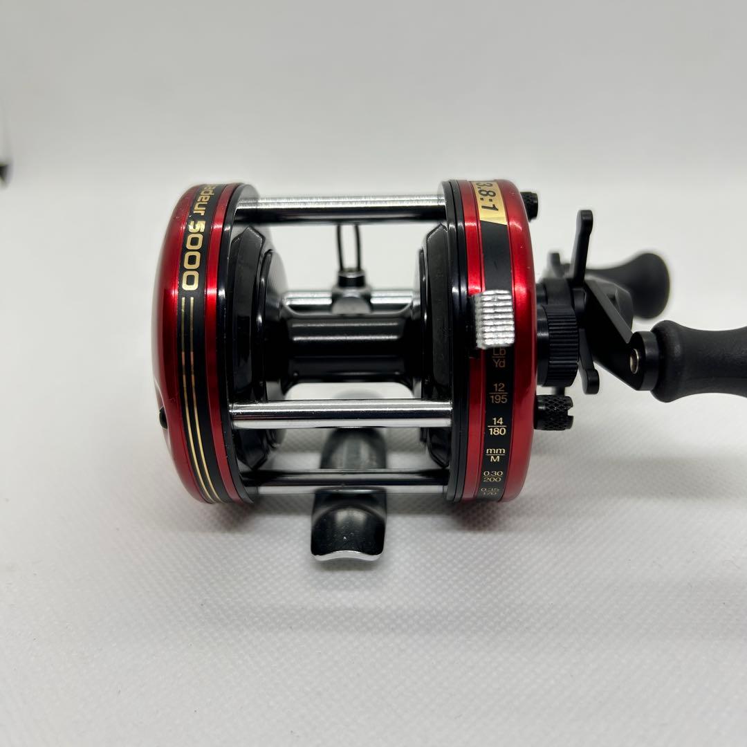 【良品】アブガルシア アンバサダー 5000 WINCH 3.8:1 両軸リール