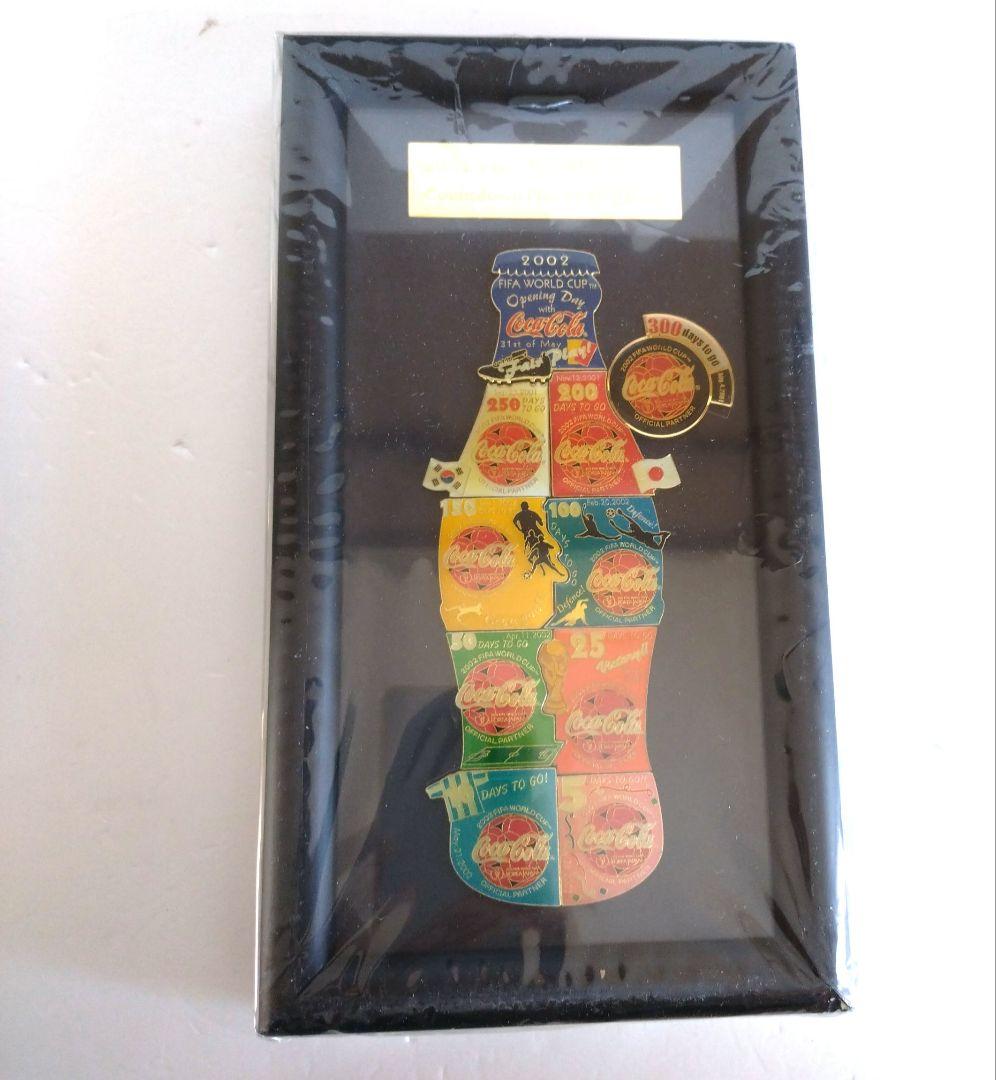 2002サッカーワールドカップピンバッジ新品未使用2点と新品キズありの1点