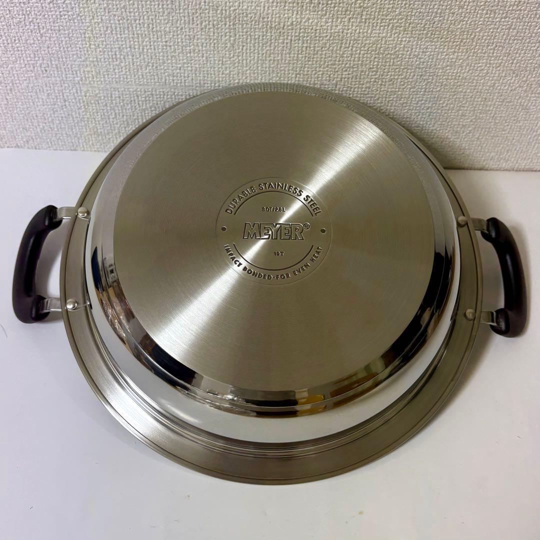 マイヤー(MAER)サイズアップホットポット26cm両手鍋 おまけ付き(写真②)