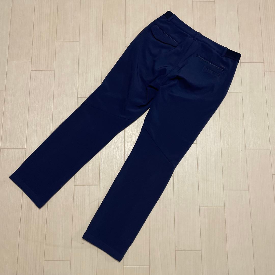 RLX ゴルフ 裏起毛ストレッチゴルフパンツ 30 ネイビー 春秋冬用