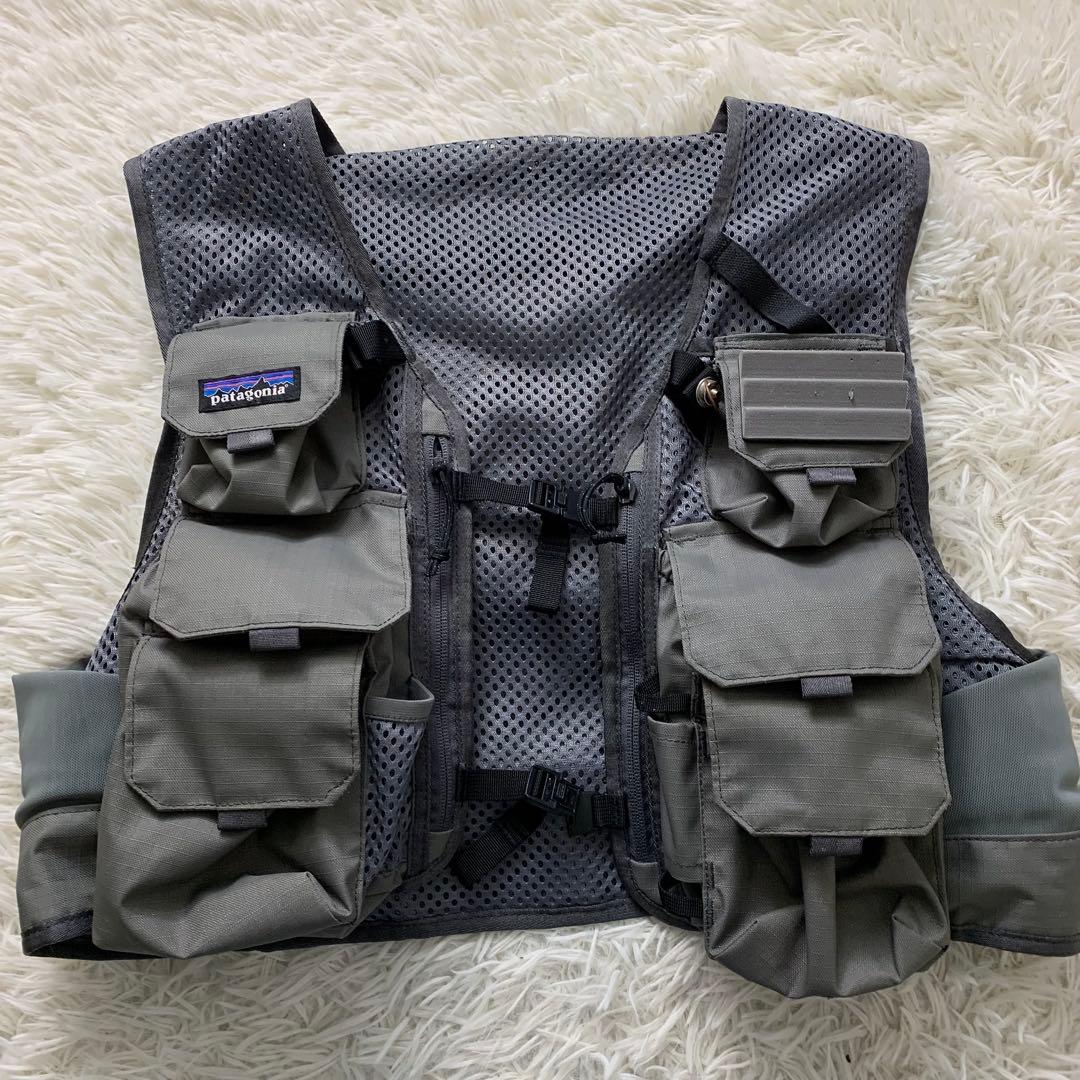 美品/希少■パタゴニア フィッシングベスト S 81962SP22