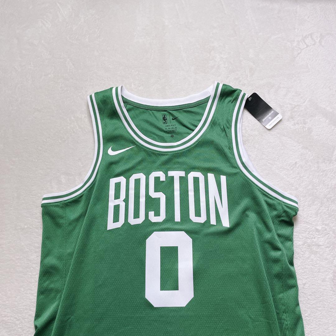 【未使用　タグ付き　大きいサイズ　XL】CELTICS NBA TATUM 0