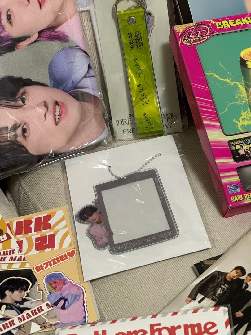 nctdream nct127 グッズ　アルバム　うちわまとめ　マーク　トレカ