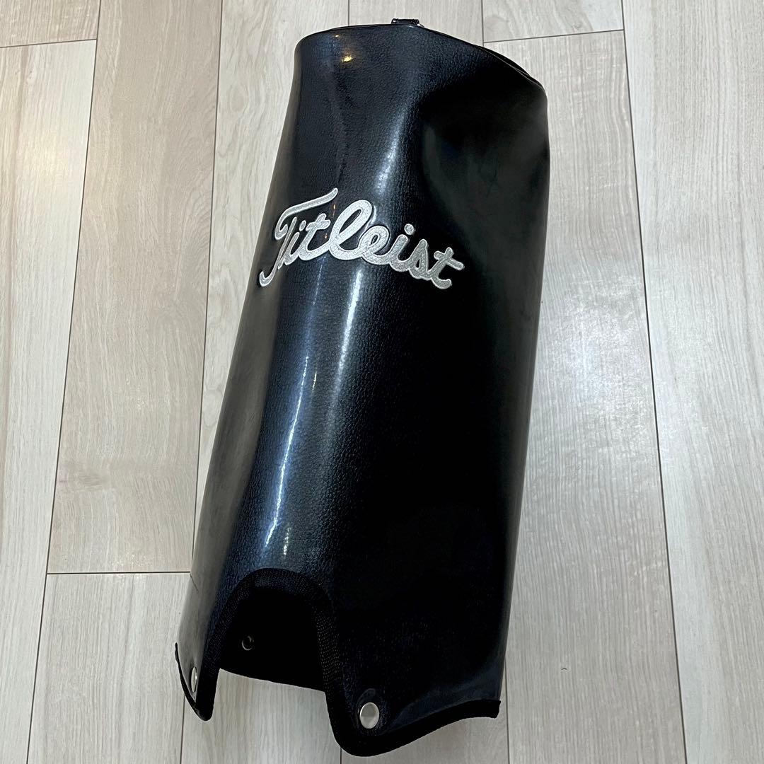 Titleist ゴルフバッグ 黒/赤