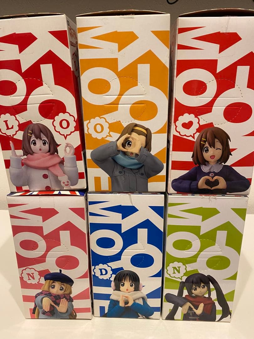 けいおん! フィギュアセット 全6体