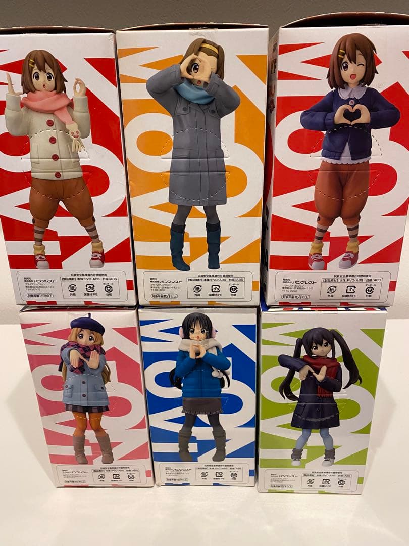けいおん! フィギュアセット 全6体