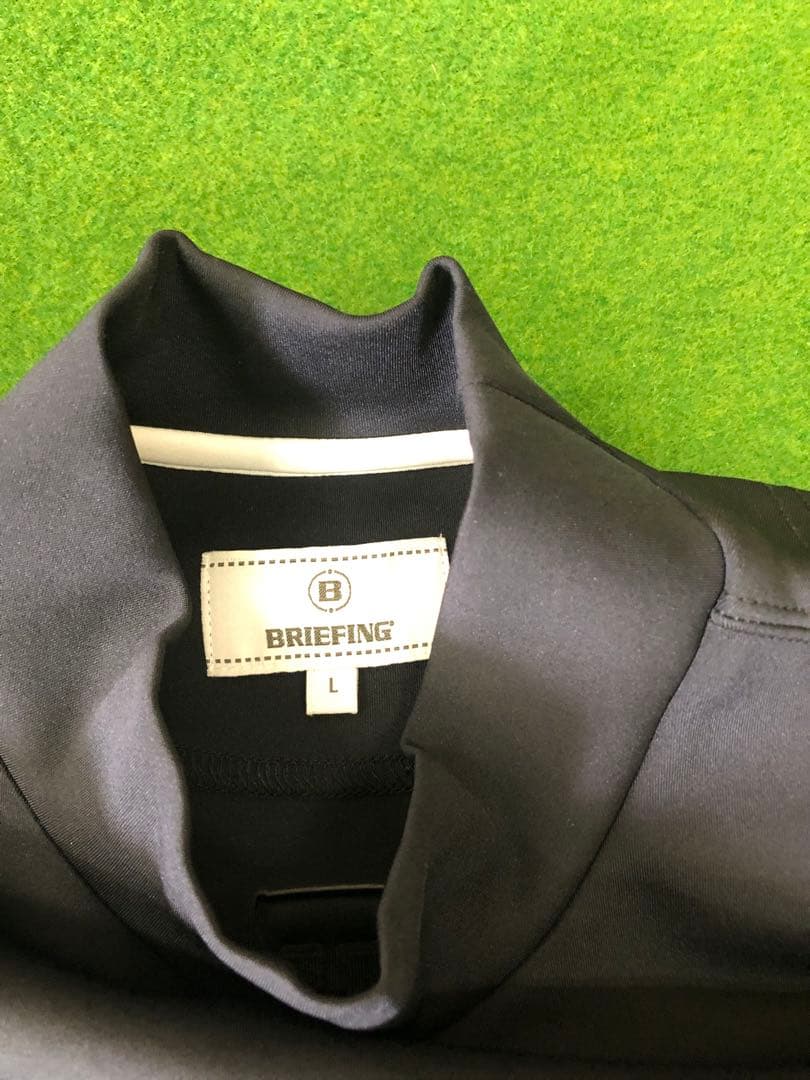 美品　BRIEFING ブラック ワンピース L