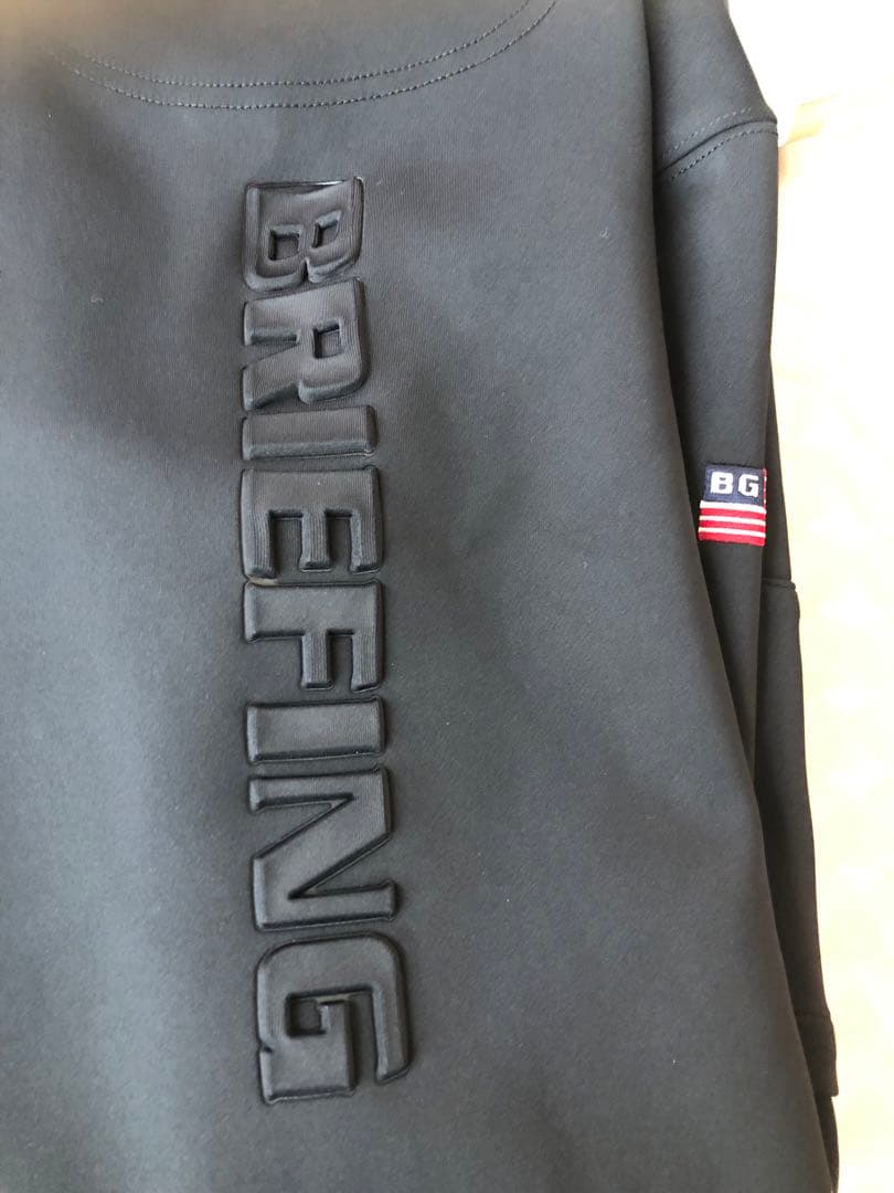 美品　BRIEFING ブラック ワンピース L