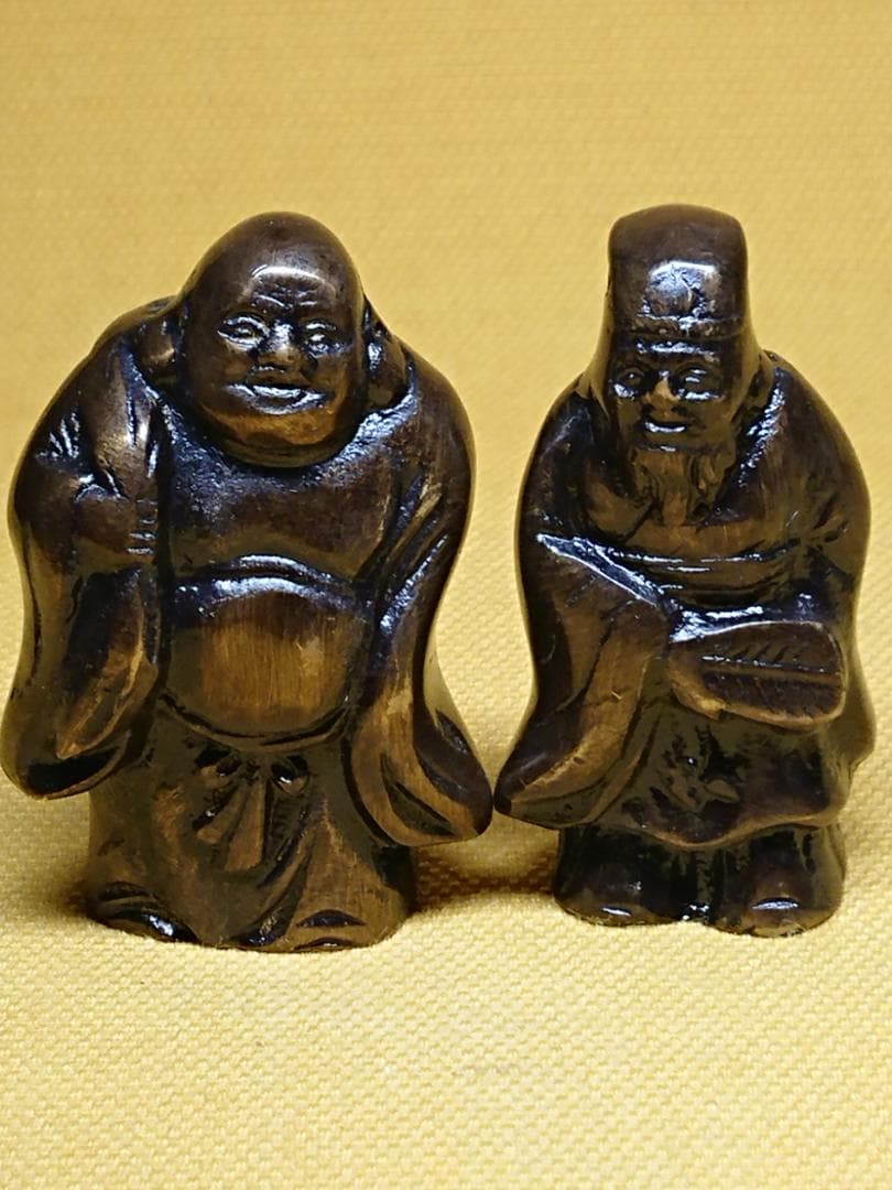 【美品】七福神　人形　銅製　置物　インテリア　工芸品　美術品　AA3431