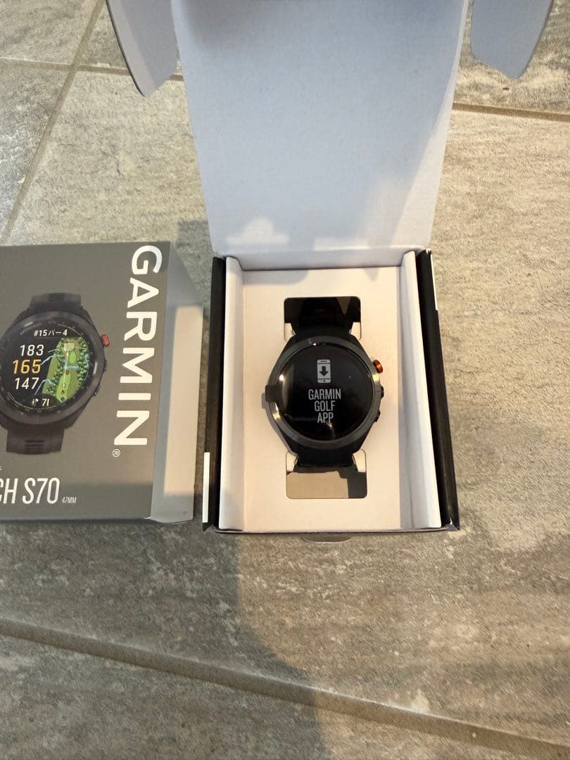 新品-未使用 GARMIN APPROACH S70 GPSゴルフウォッチ