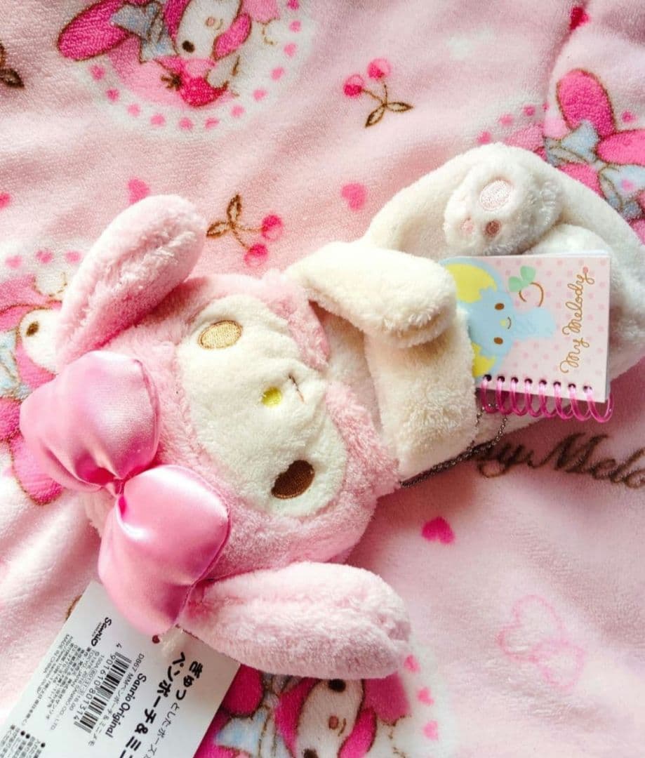 サンリオ♡マイメロ ペンポーチ フラットくん miniメモ付き【激レア】