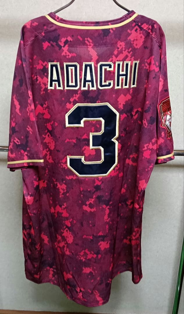 【極美品】デサント オリックス 安達了一2017夏の陣ハイクオリティユニフォーム