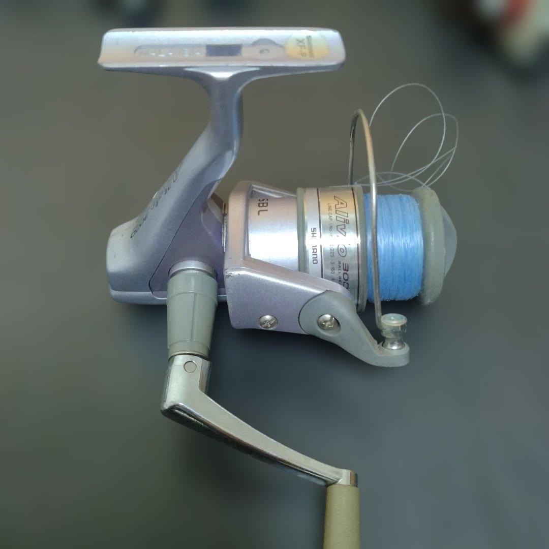 スピニングリール各種9台セット、簡易に動作確認済
