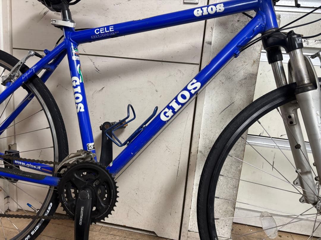 GIOS CELE ジオス　クロスバイク 青