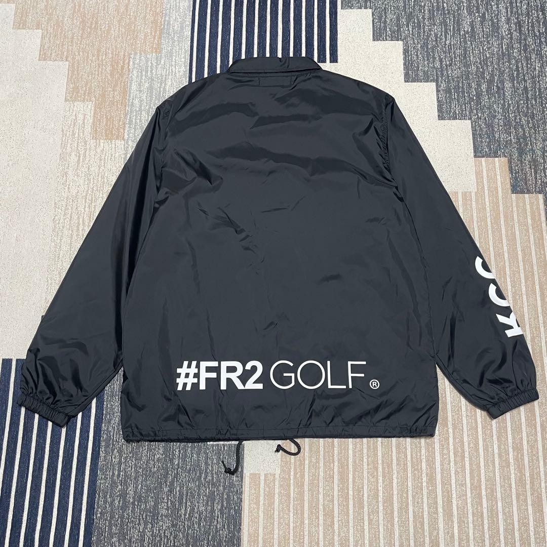 美品　FR2GOLF コーチジャケット Lサイズ ロゴデザイン　ゴルフウェア