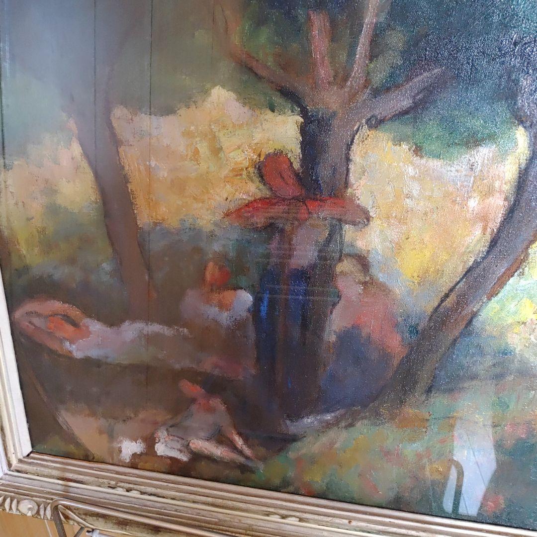 印象派風絵画 油彩