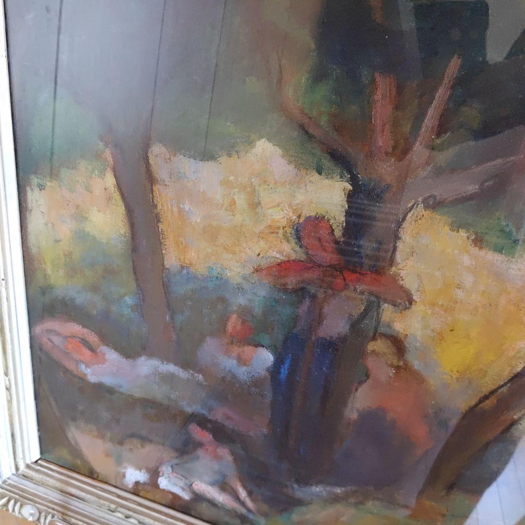 印象派風絵画 油彩