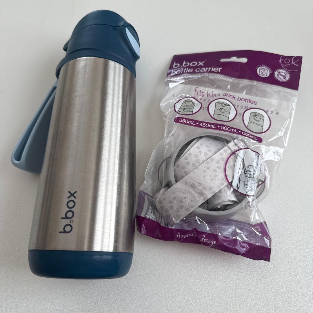 b.box 子ども用水筒 ステンレススポーツパウトボトル500ml