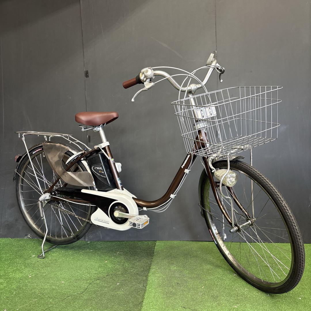 電動自転車 Panasonic Lithium vivi DX ブラウン　29★