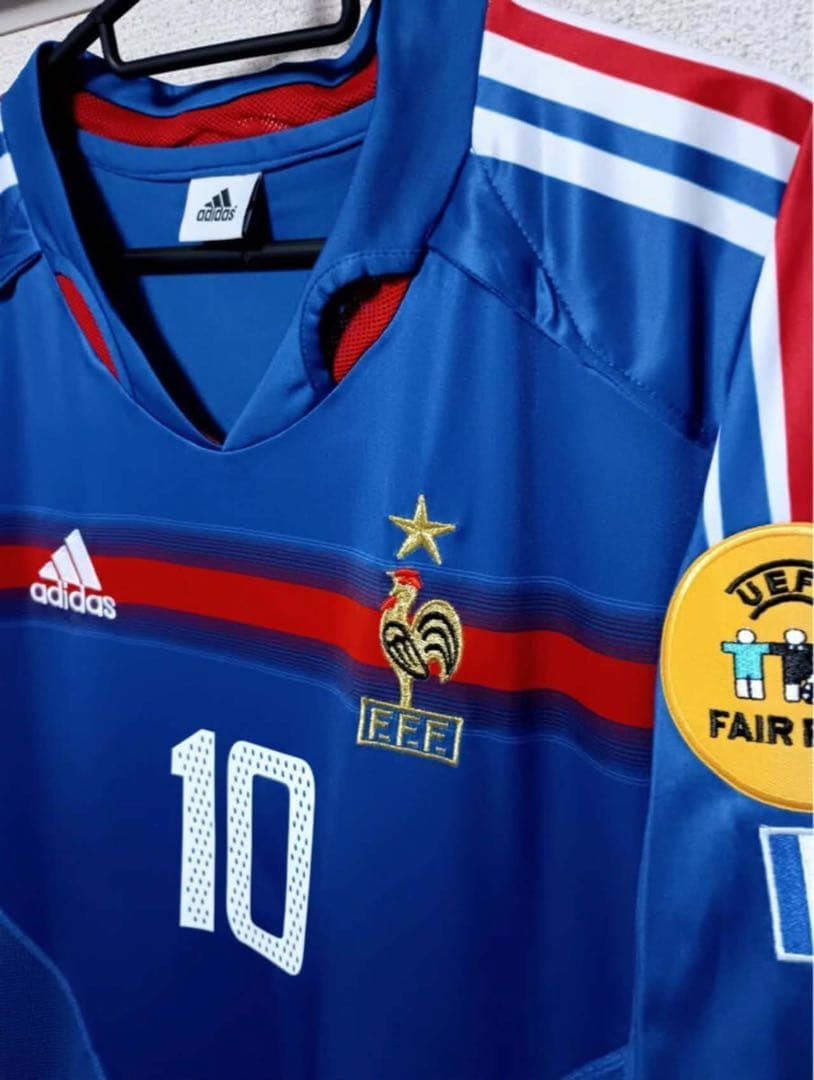 フランス代表 adidas サッカーシャツ 10