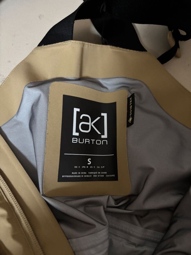 ak BURTON バートン フリーバード ゴアテックス 3L ビブパンツ