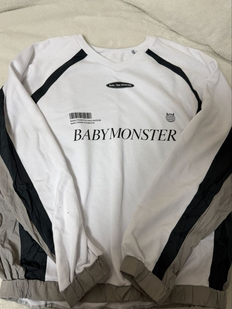 BABYMONSTER スウェット WHITE