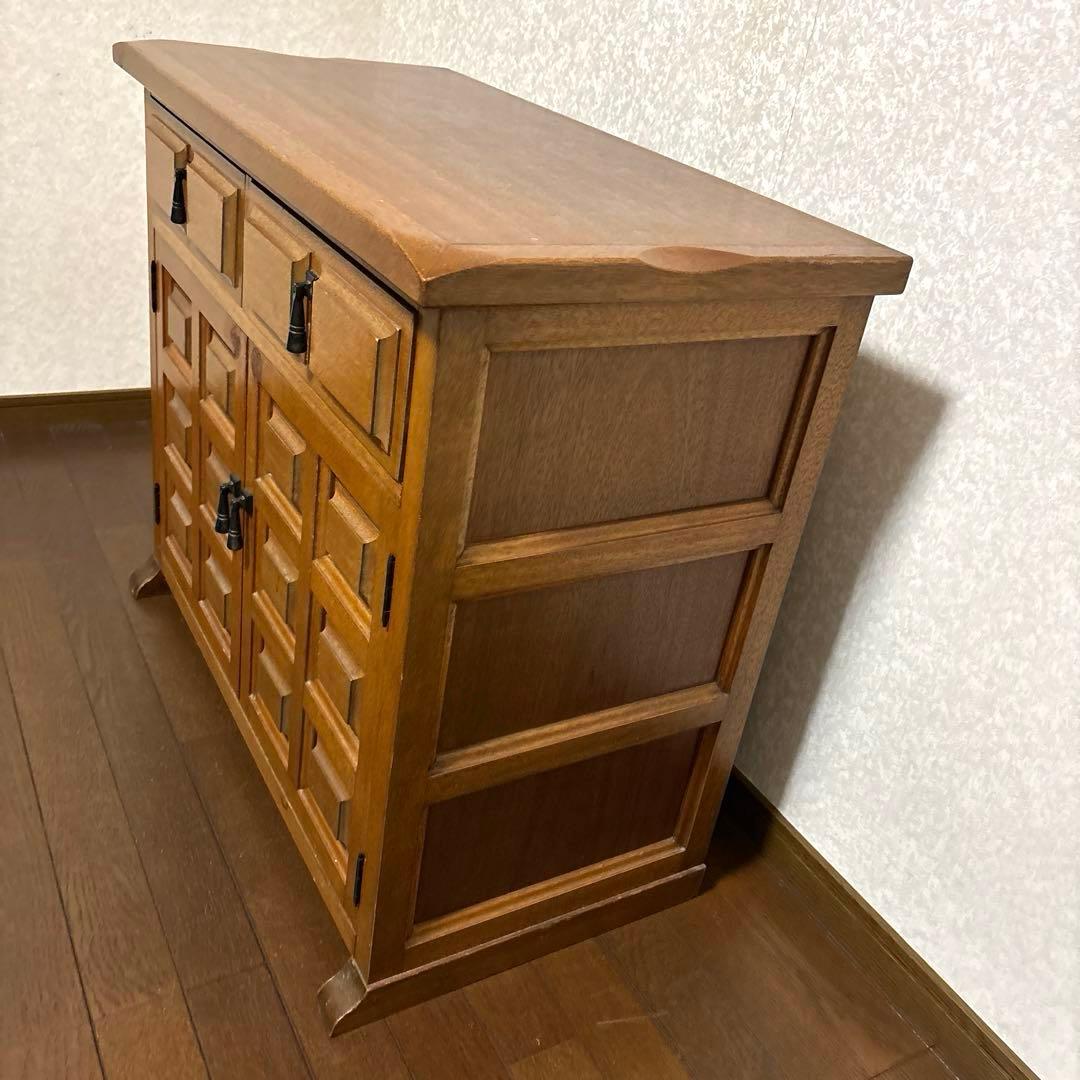 【良品】カスティリアン様式 キャビネット スペイン家具