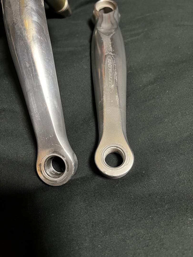 貴重 Extralite社 E-Bones 軽量クランク 生産終了 小径車等に