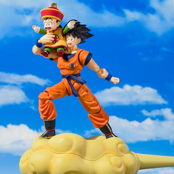 S.H.Figuarts 孫悟空＆孫悟飯-幼年期-＆筋斗雲　フイギュアーツ