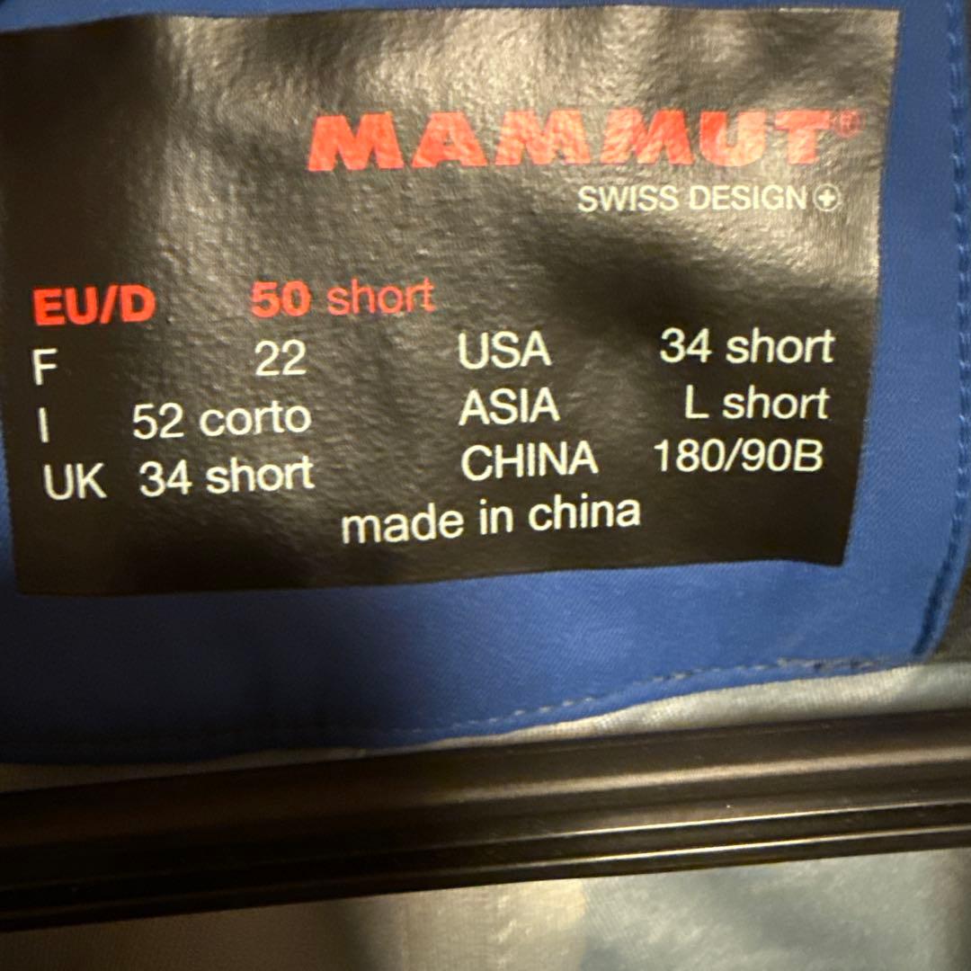 MAMMUT スノーボードパンツ 50 short