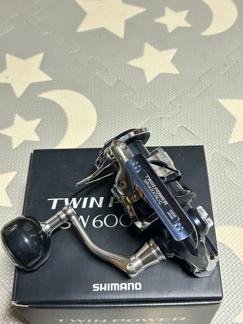 シマノ ２１ツインパワーSW 6000XG 中古美品