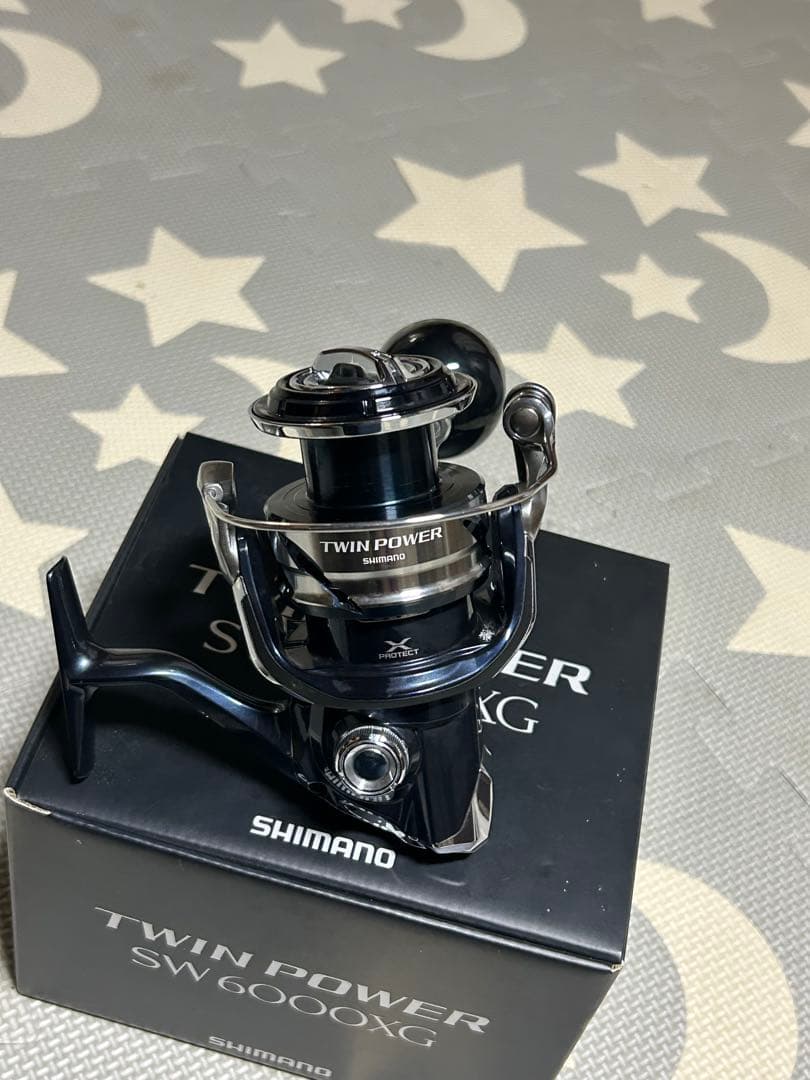 シマノ ２１ツインパワーSW 6000XG 中古美品