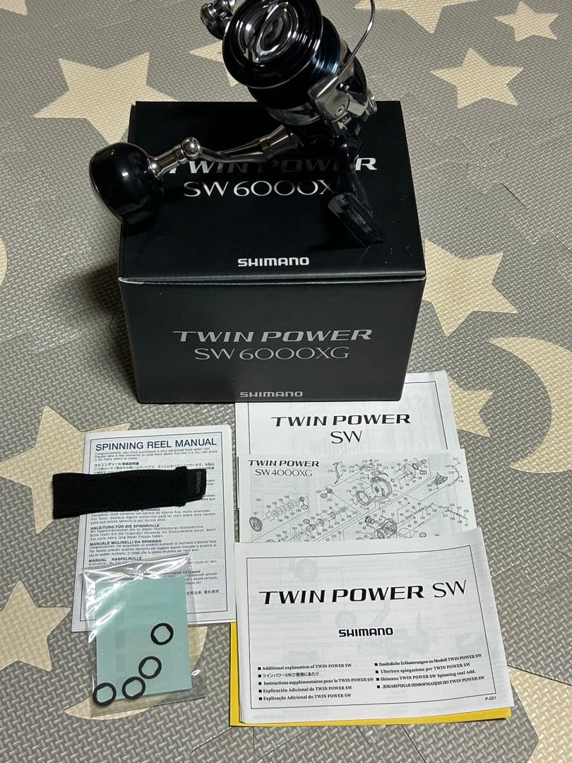 シマノ ２１ツインパワーSW 6000XG 中古美品