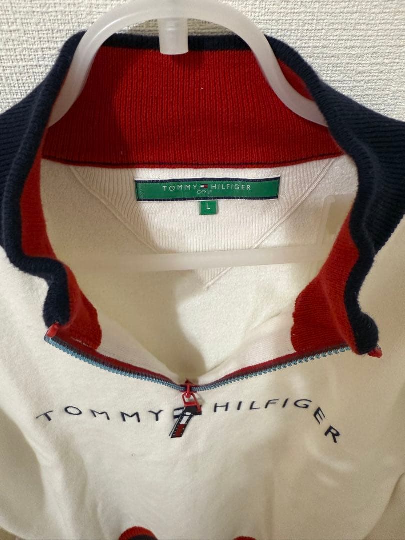   GOLF ジップアップセーター L