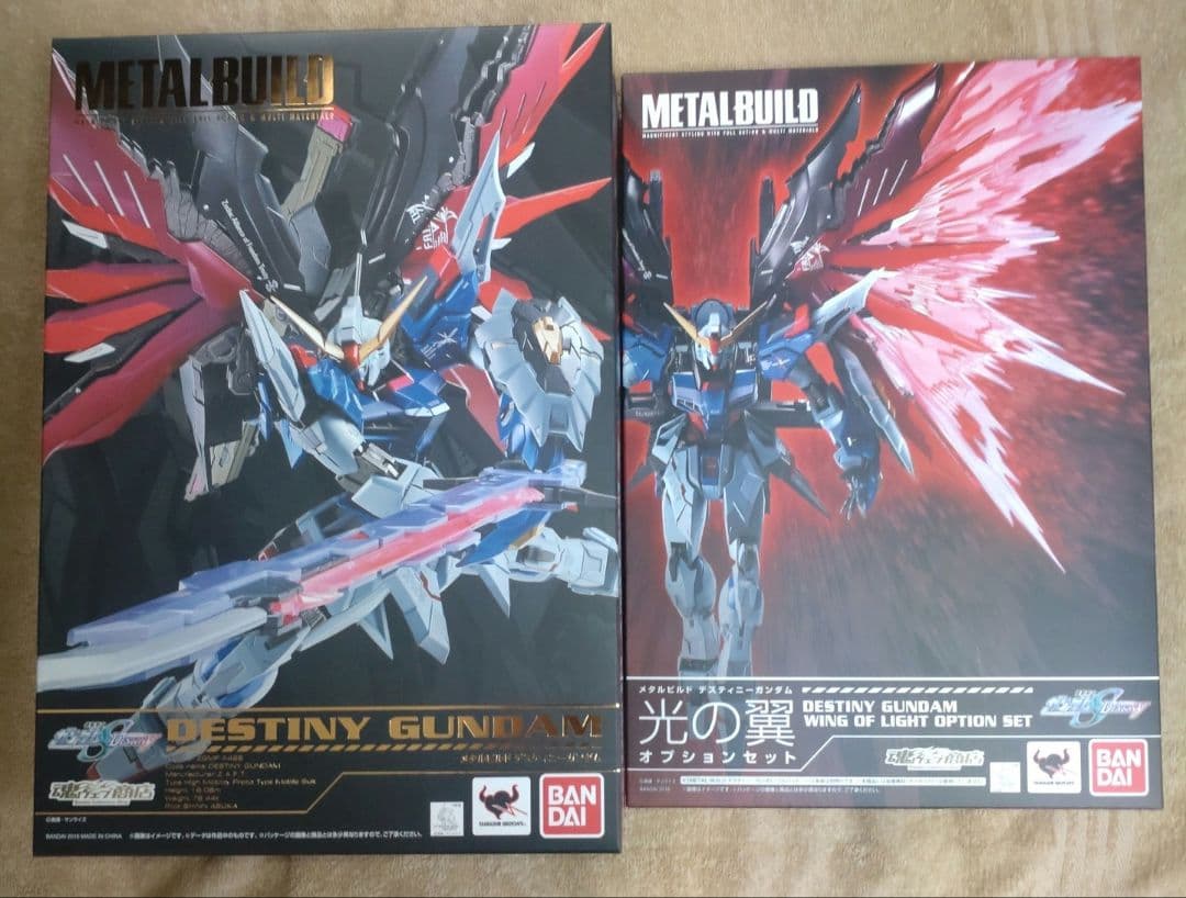 メタルビルド デスティニーガンダム フルパッケージ & ストフリ 光の翼