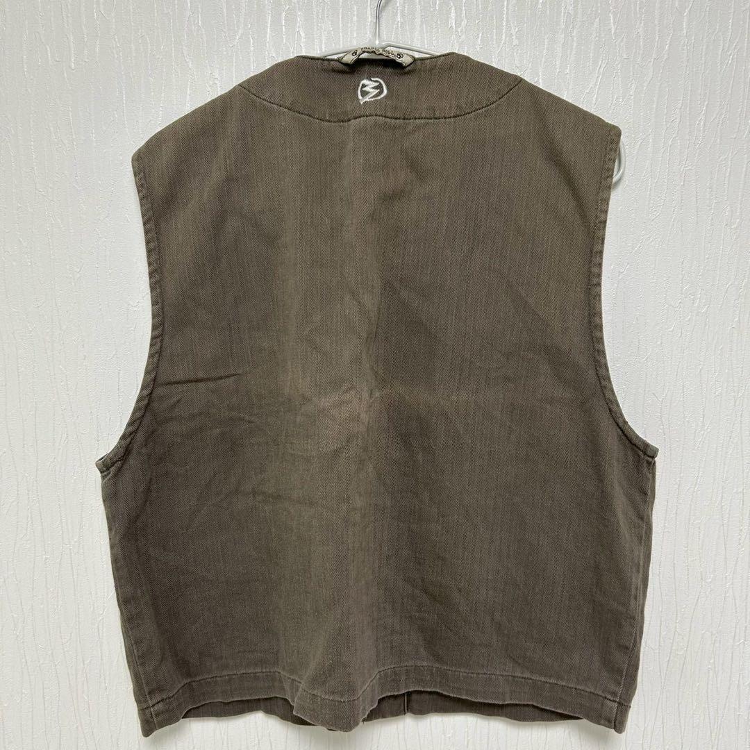 BARRELROLL バレルロールフィッシングベスト グレー 6ポケット　グレー