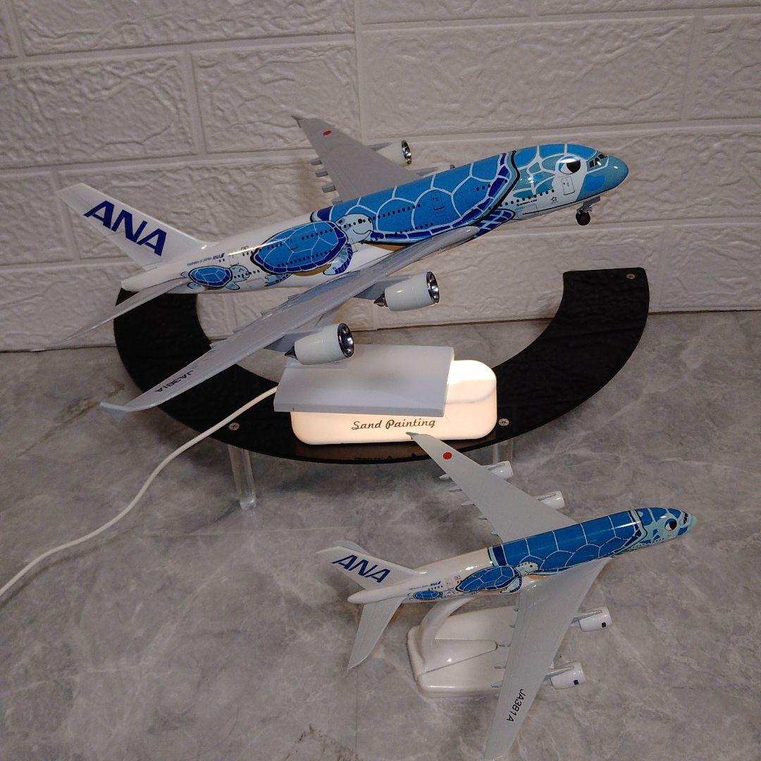 新型 ✈ANA フライングホヌ ブルー／Airbus A380 1/230
