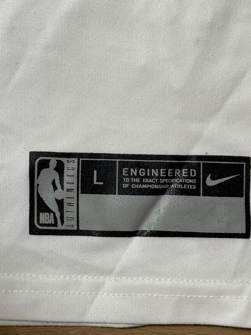 ナイキ76ersシクサーズ 選手支給品UsedプラクティスTシャツLサイズ
