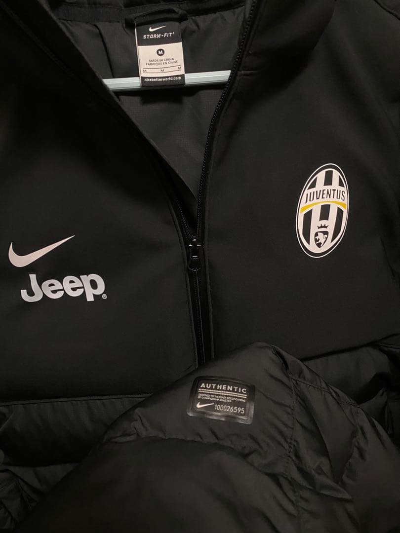 Nike ユベントス サッカーベンチコート　支給品超希少