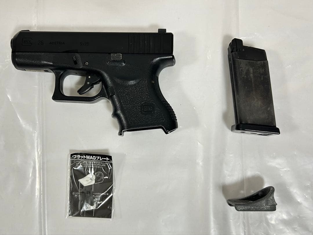 東京マルイ GLOCK26 グロック26 ガスガン ガスブローバック 付属品有