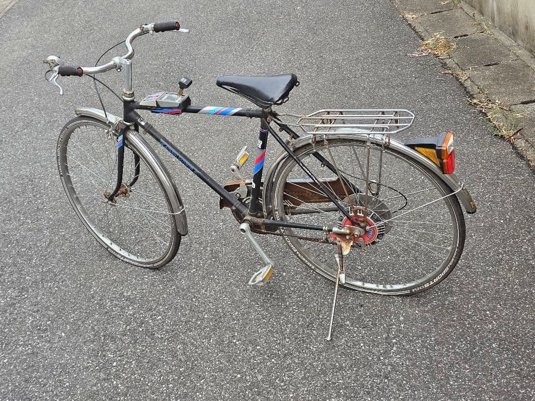 カワムラヤングエリート26インチ　スーパーカー自転車　フラッシャー自転車　現状