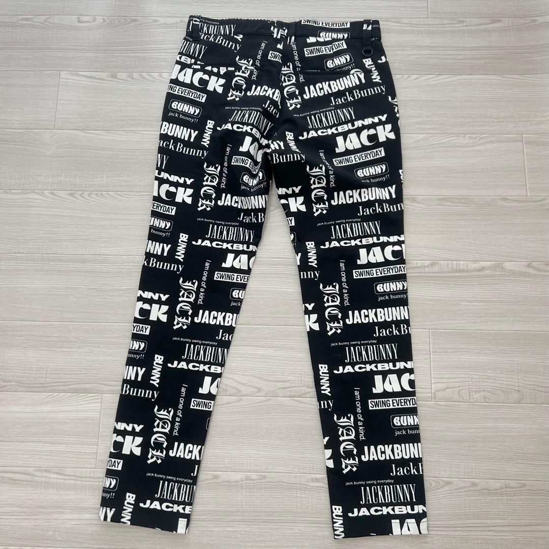新品　ジャックバニー　パンツ　ストレッチ　テーパード　春用　ブラック　サイズ4