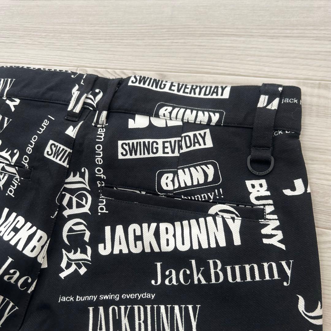 新品　ジャックバニー　パンツ　ストレッチ　テーパード　春用　ブラック　サイズ4