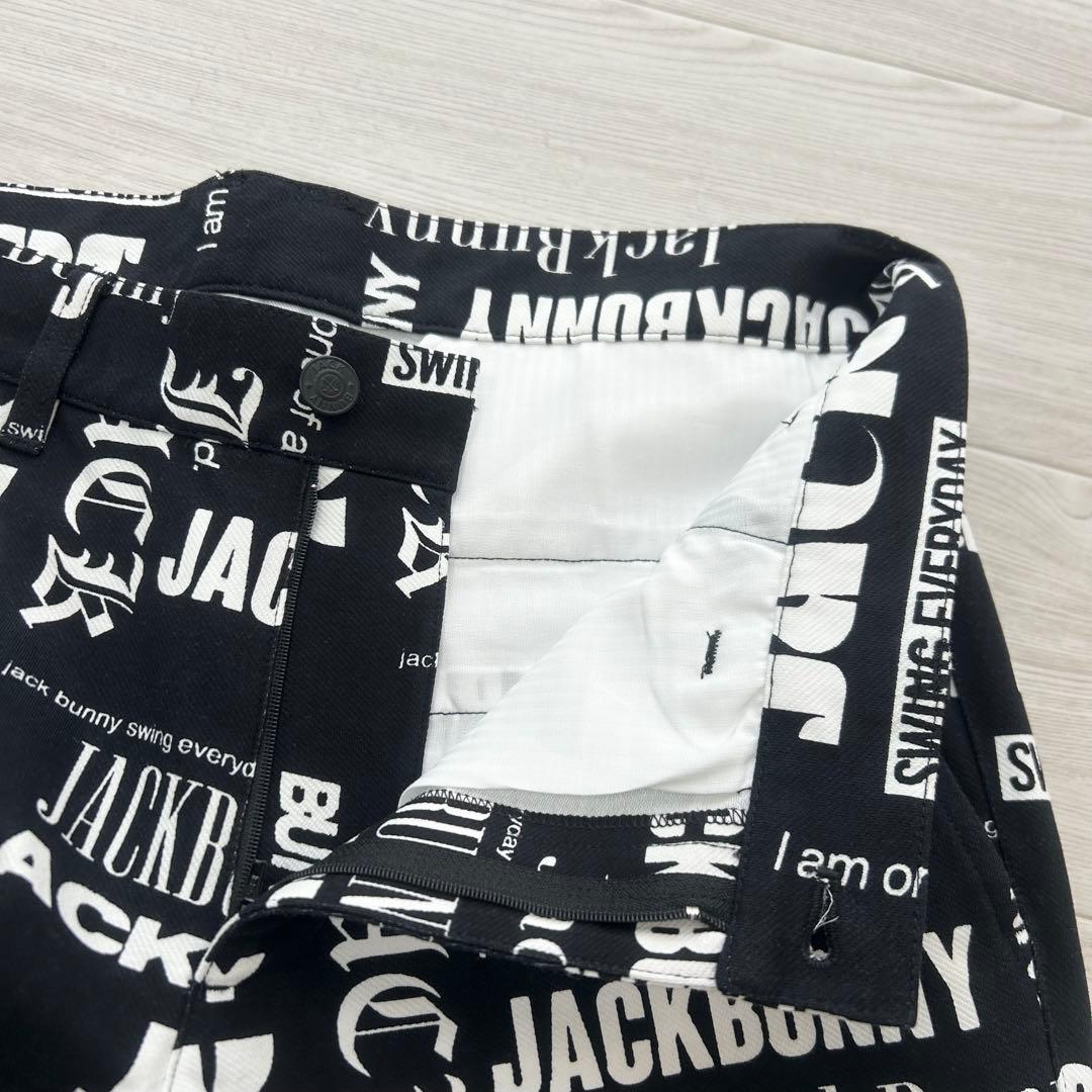 新品　ジャックバニー　パンツ　ストレッチ　テーパード　春用　ブラック　サイズ4