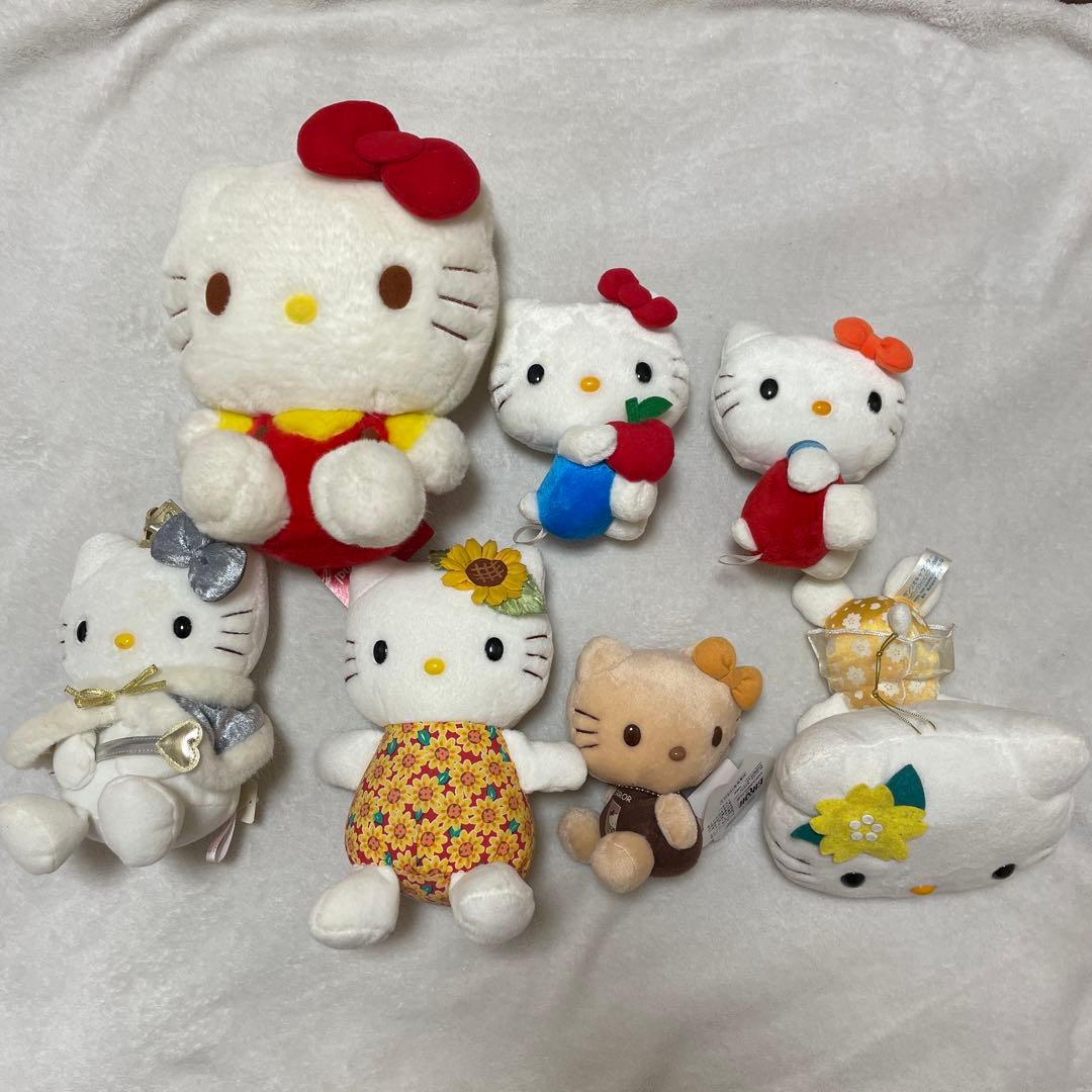 レア　ハローキティ ぬいぐるみ 7体セット